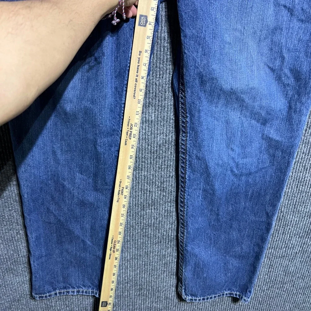 Ariat FR M3 Loose Straight Jeans Mens 46x34 Blue Flame Resistant Denim Workwear